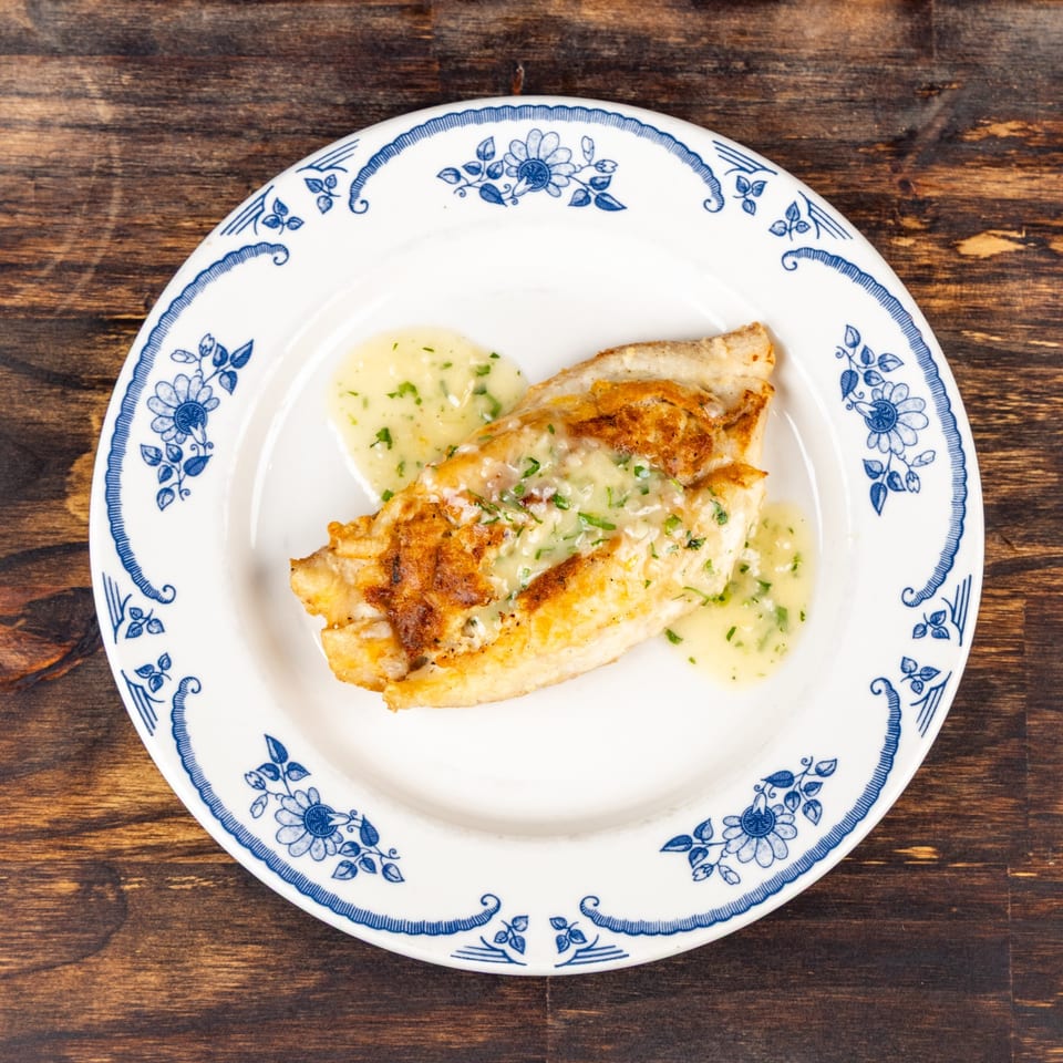 Crab crusted snapper