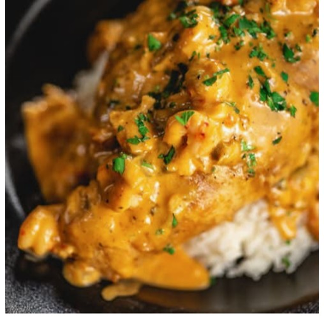 Shrimp Stuffed Poblano.