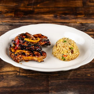Asian Glazed Pork Chops (DINNER)