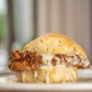 Chicken Fried Chicken Biscuit