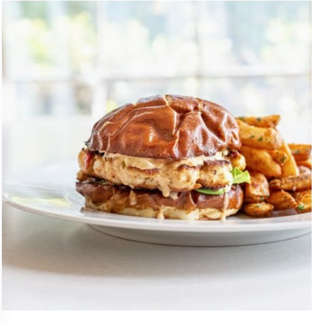 Shrimp Burger.