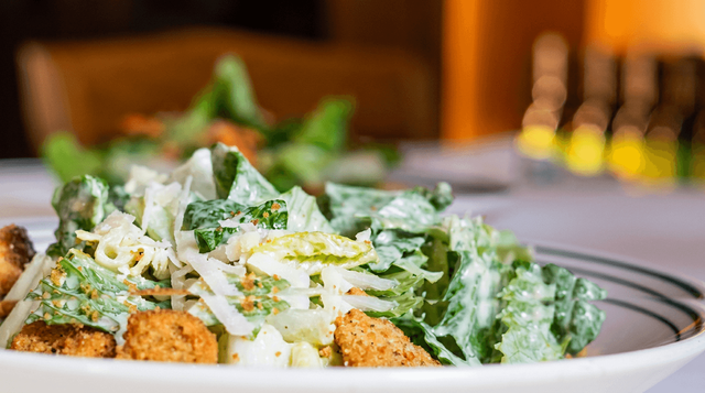 Classic Caesar Salad.
