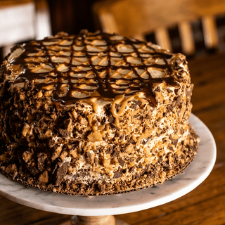 Whole Chocolate Toffee Crunch Cake