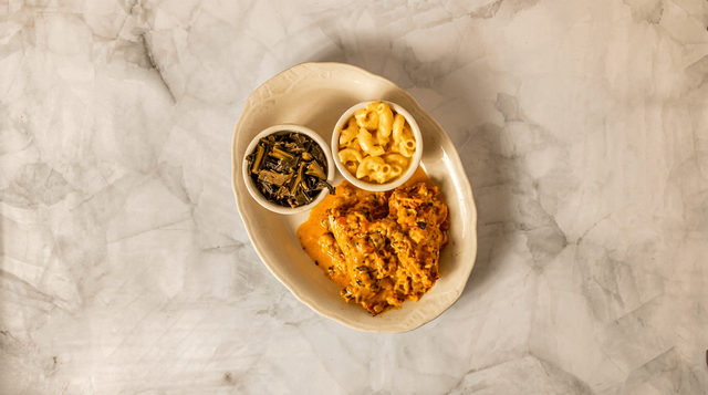 Cajun Stuffed Chicken.