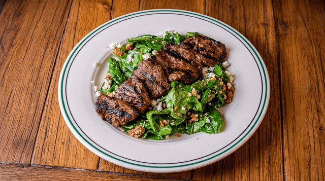 Marinated Steak.