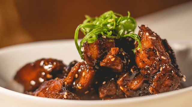 Family Meal Sticky Ribs.