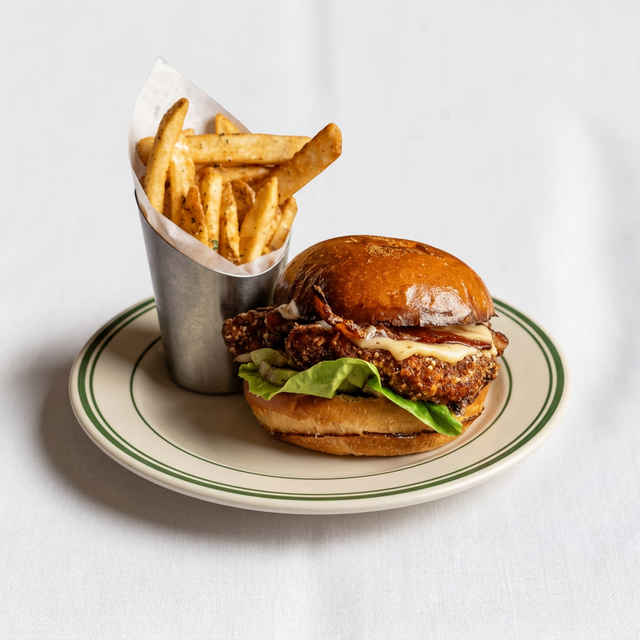 Crispy Chicken Sandwich.